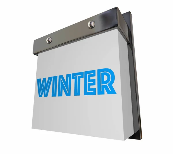 Winter Cold Season — Stock Photo, Image