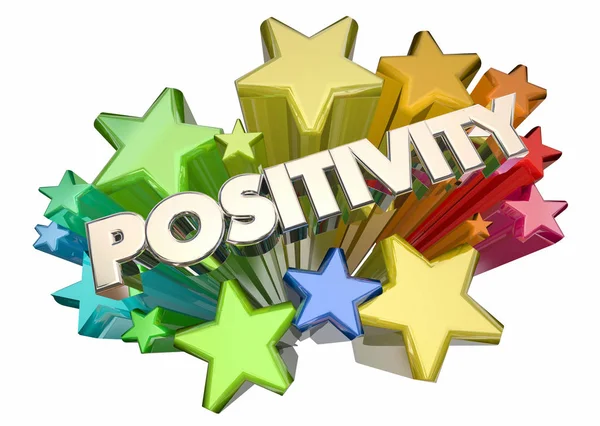 Positivitet bra attityd Optimism — Stockfoto