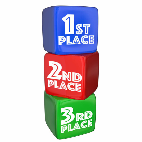 1-е 2-е 3-е место
 