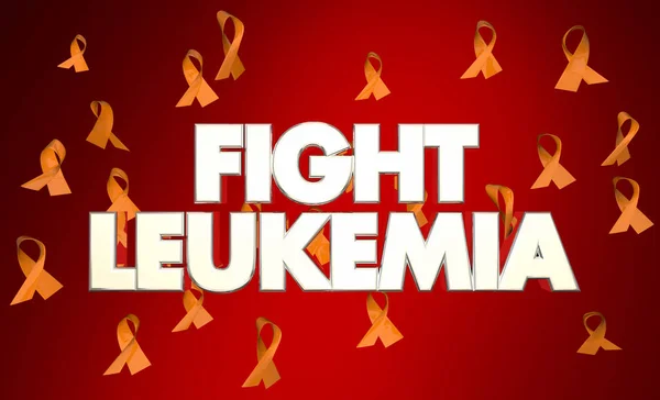 Lotta contro la leucemia Malattia del Cancro — Foto Stock