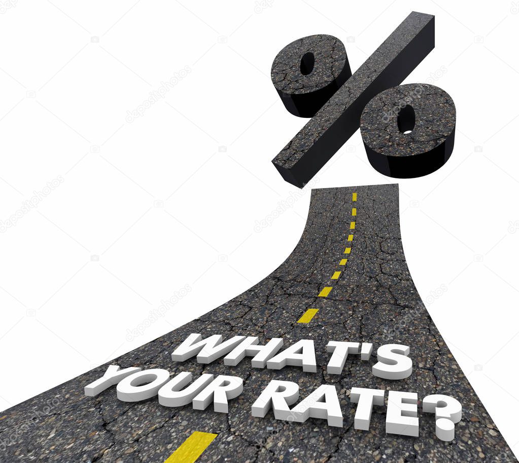Whats Your Interest Rate Loan Mortgage 