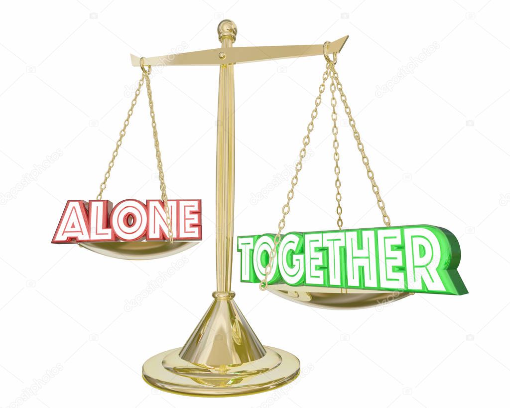 Together Vs Alone Cooperation Collaboration Scale 