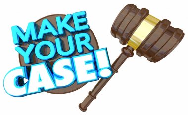Make Your Case Verdict clipart