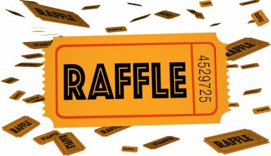 Raffle Tickets Contest clipart