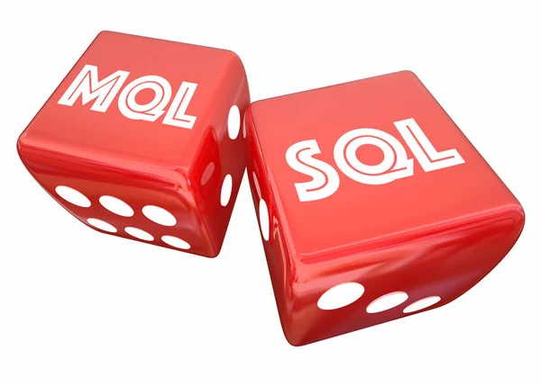 Ventas de Marketing SQL de MQL — Foto de Stock