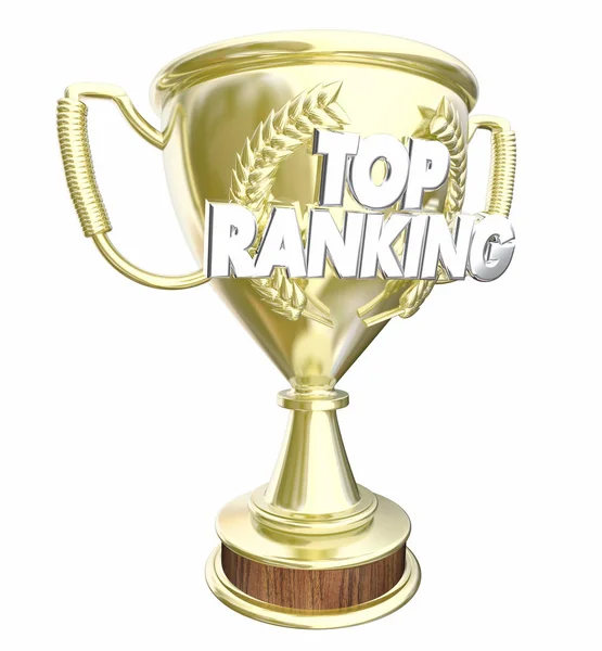 Top Ranking Trophy Prize — Stock Photo, Image