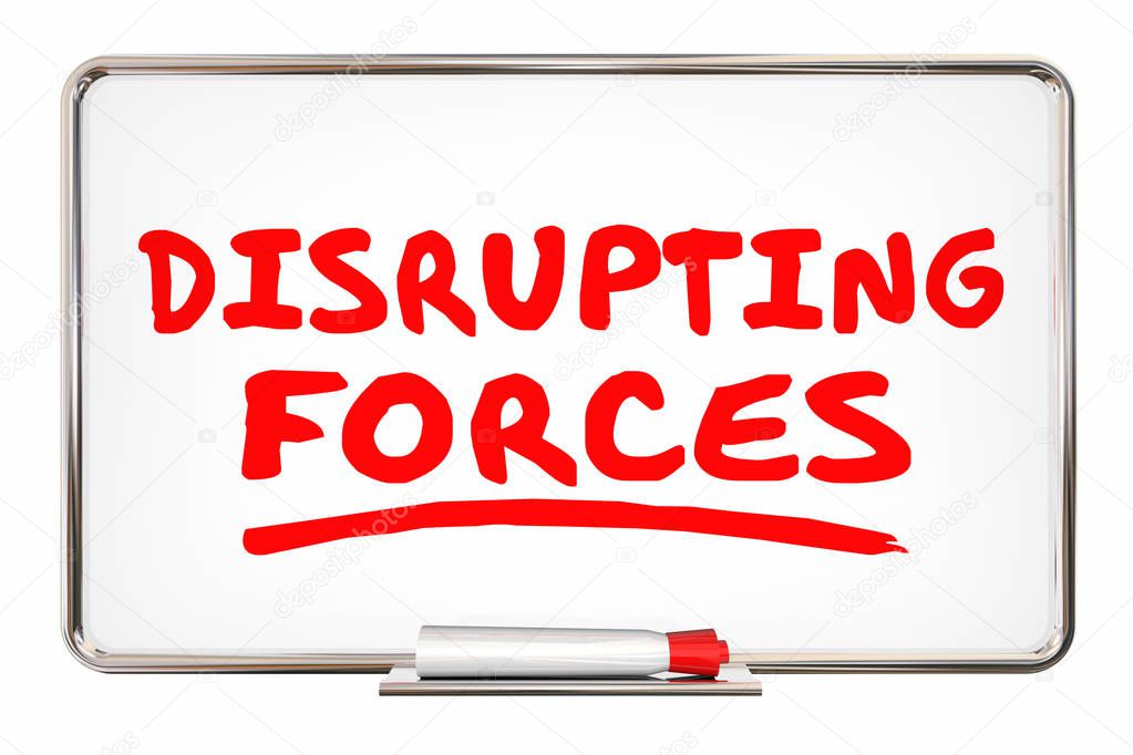 Disrupting Forces Change Competition Marker 