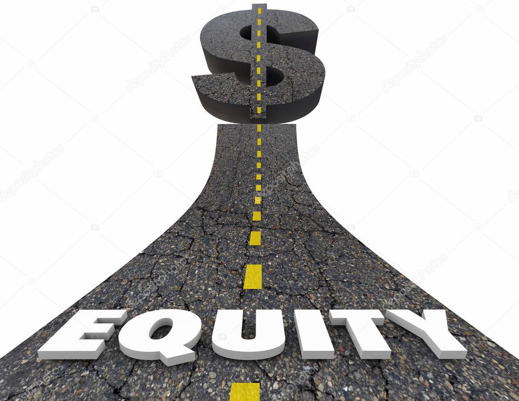 Equity Road Dollar Sign 