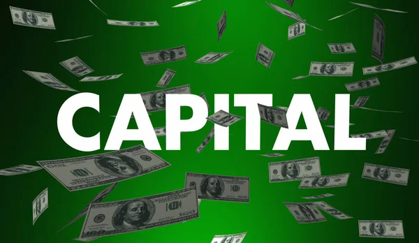 Kapitaal geld financiering — Stockfoto