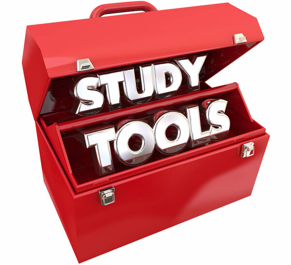 red Toolbox with text  