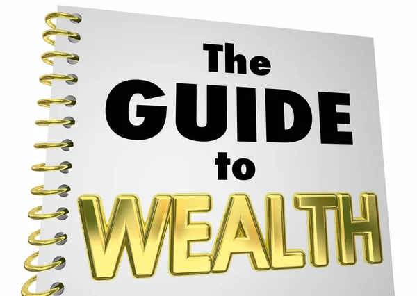 Bok Guide till rikedom — Stockfoto