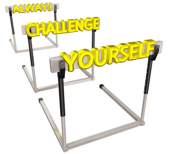 Zawsze Podejmij wyzwanie — Zdjęcie stockowe