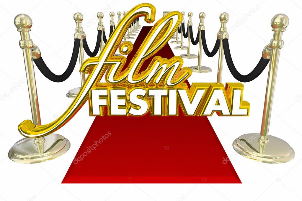 Red Carpet for Film Festival