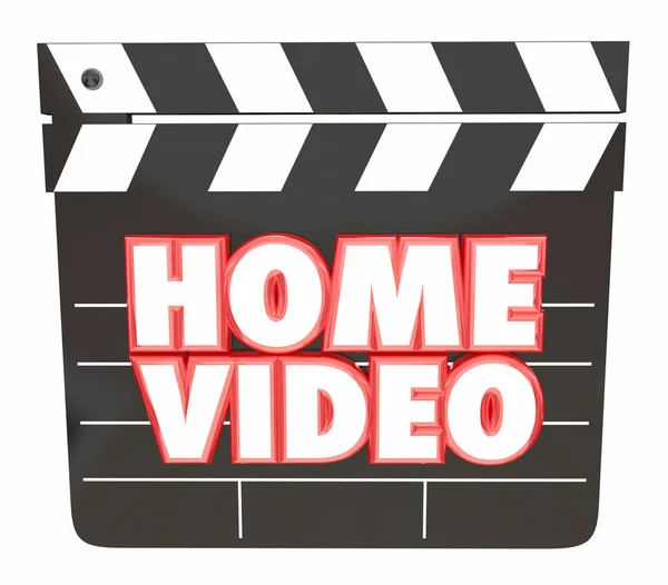 Home Video film klepel — Stockfoto