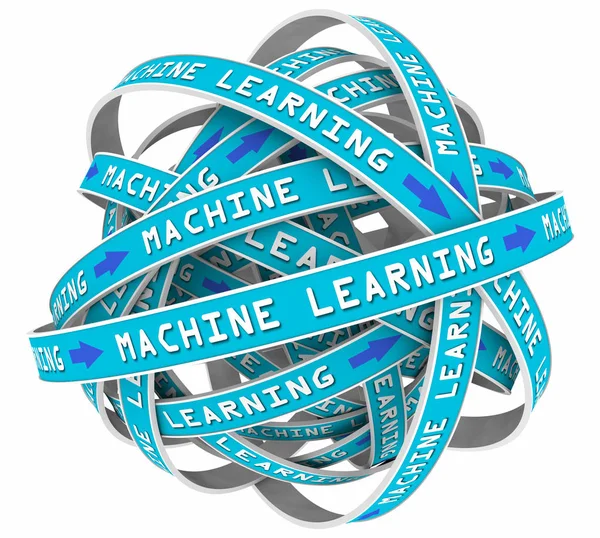 Proceso de aprendizaje automático Loops — Foto de Stock