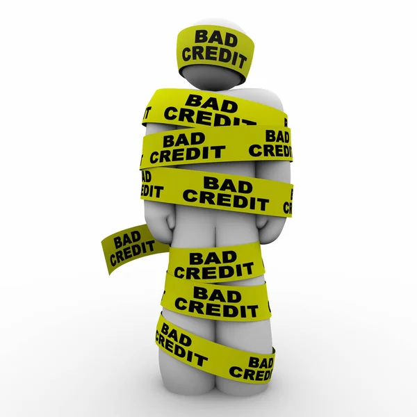 Bad Credit Man — Stock Photo, Image