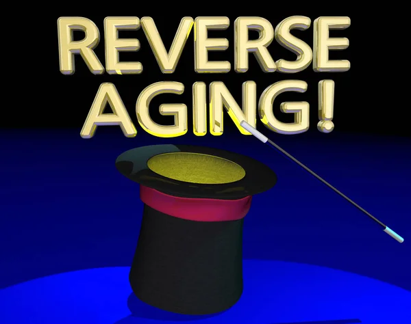Reverse Aging magiskt — Stockfoto
