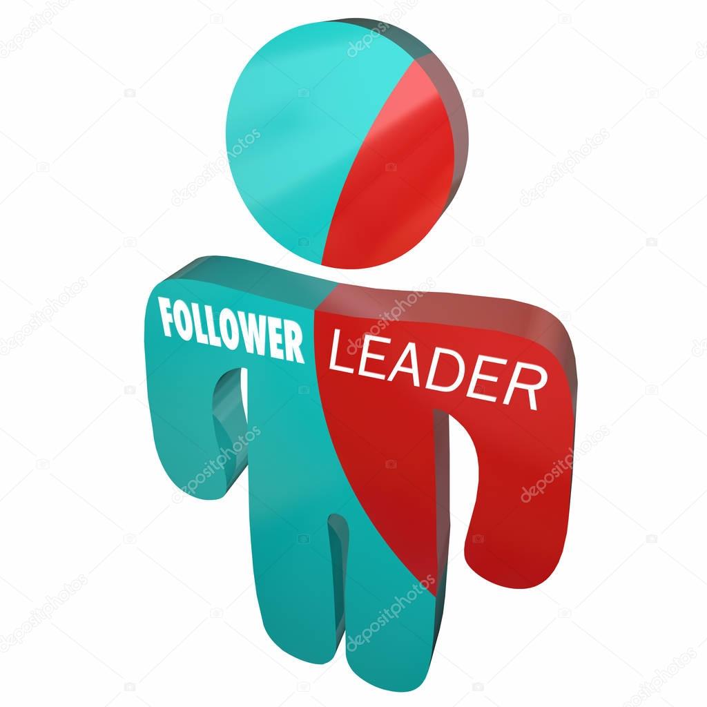 Leader Vs Follower Person 