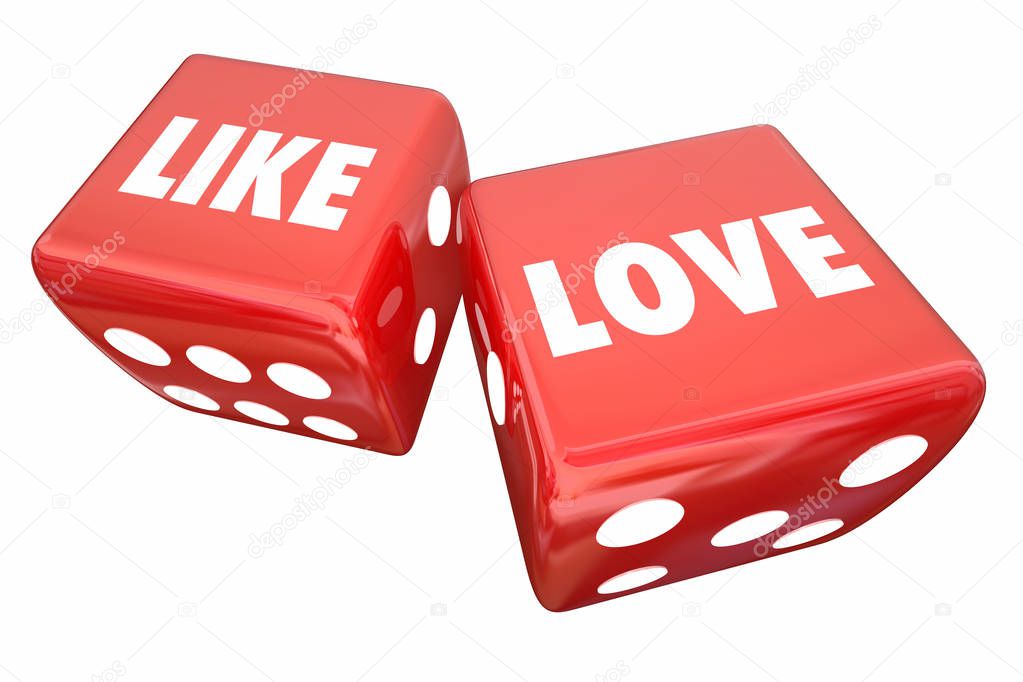 Like Vs Love Two Dices