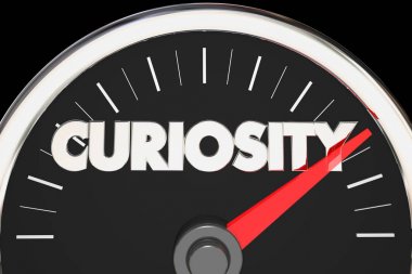 Curiosity Speedometer Curious Level  clipart