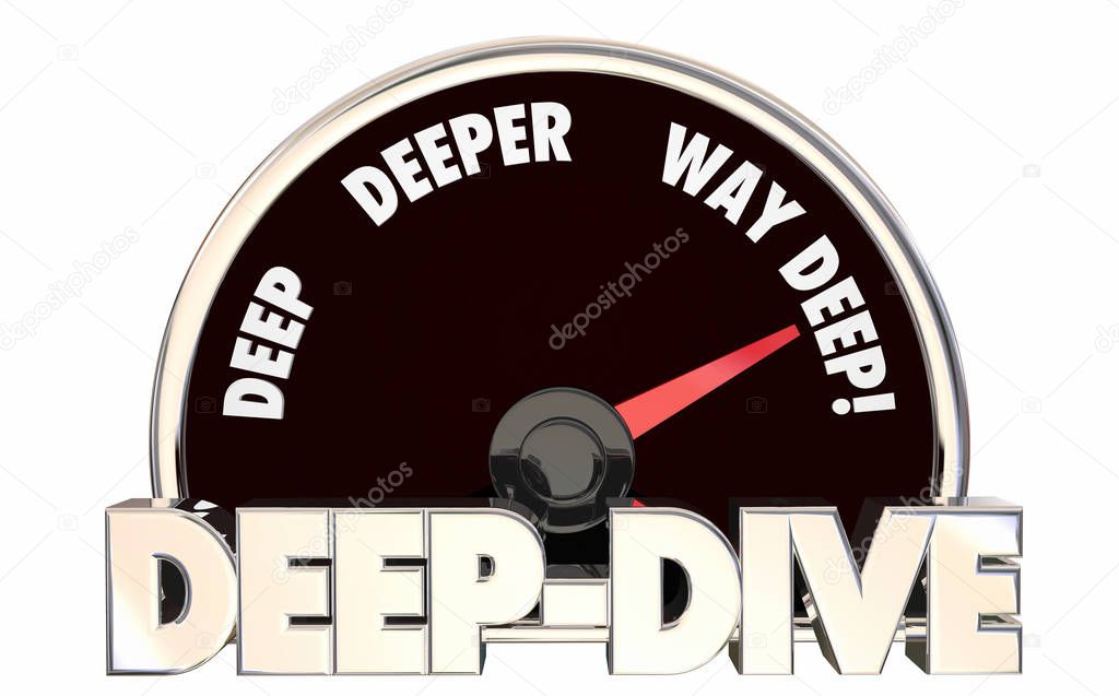 Deep Dive Deeper Details Speedometer