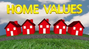 Home Values Houses For Sale clipart