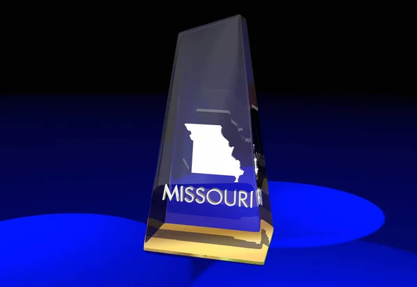 Prémio do Estado Missouri MO — Fotografia de Stock