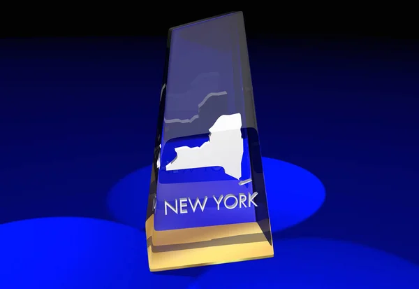 New York NY State Award — Stock Photo, Image