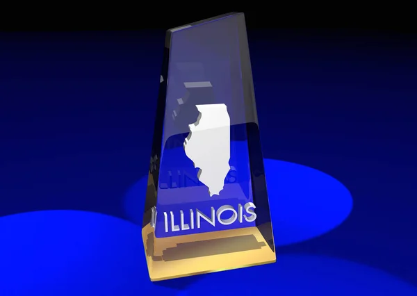 Premio Estatal de Illinois Il — Foto de Stock