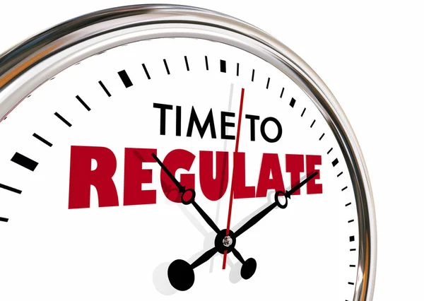 Time to Regulate Clock — Stock Photo, Image