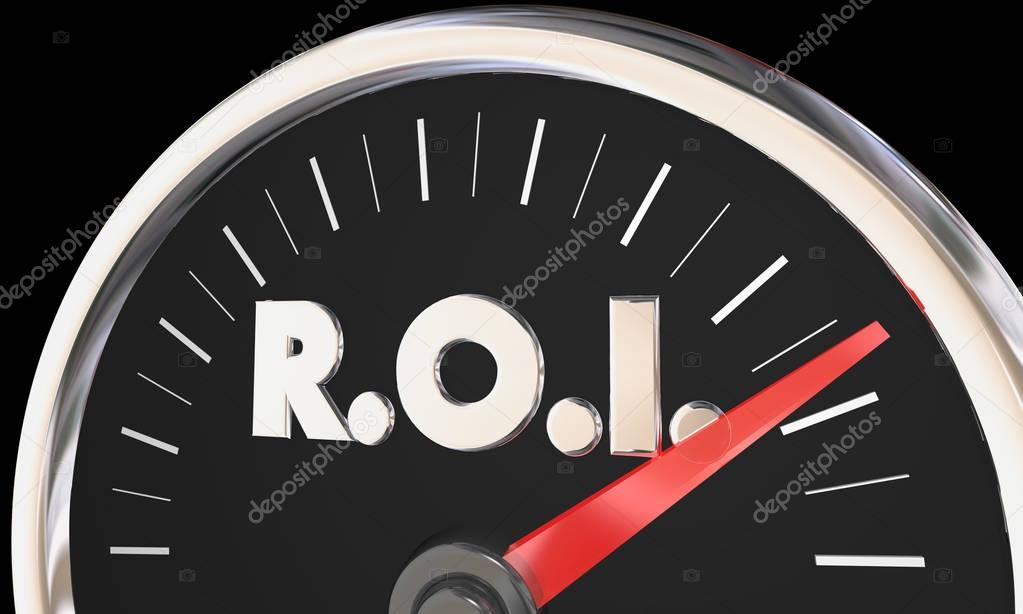 ROI Level Gauge Speedometer 