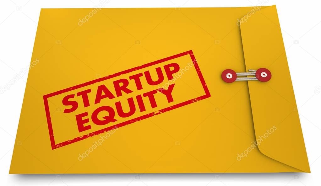 Startup Equity Yellow Envelope
