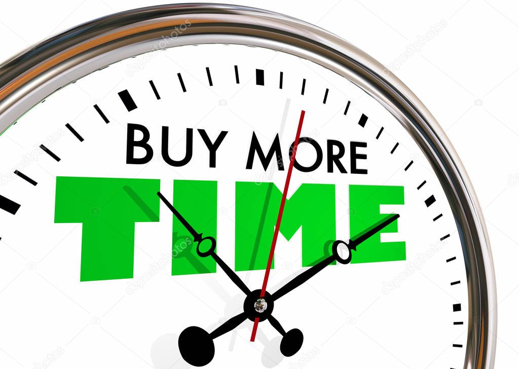 Buy More Time Clock 