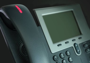 Telefon, ışık yanıp sönen mesaj