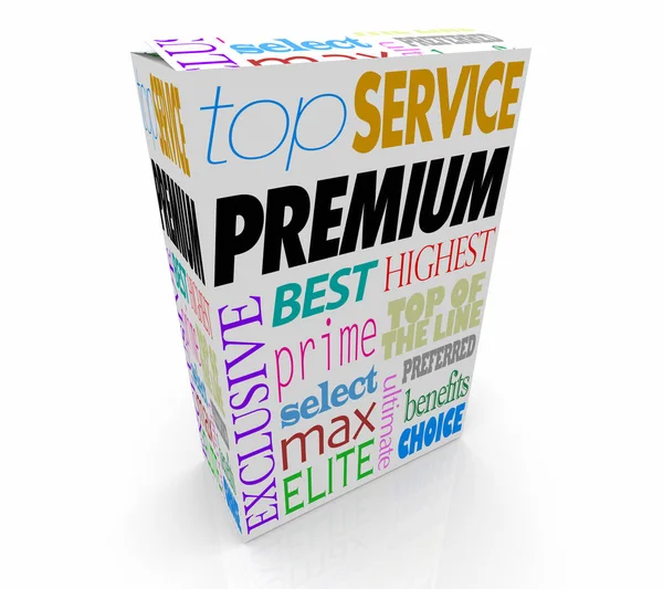Premium Package Box 3d — Stock Photo, Image