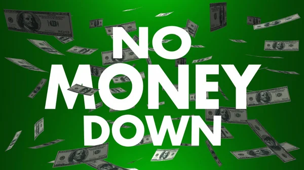 No Money Down — Stock Photo, Image