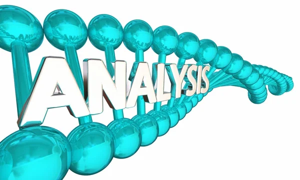DNA-analys genetiska — Stockfoto