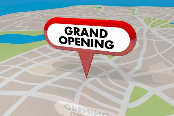 Grand Opening Sign — Stock Photo, Image