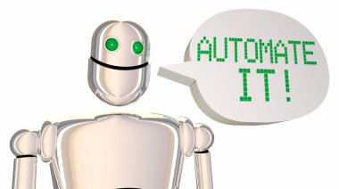 Robot konuşma balonu otomatikleştirmek 