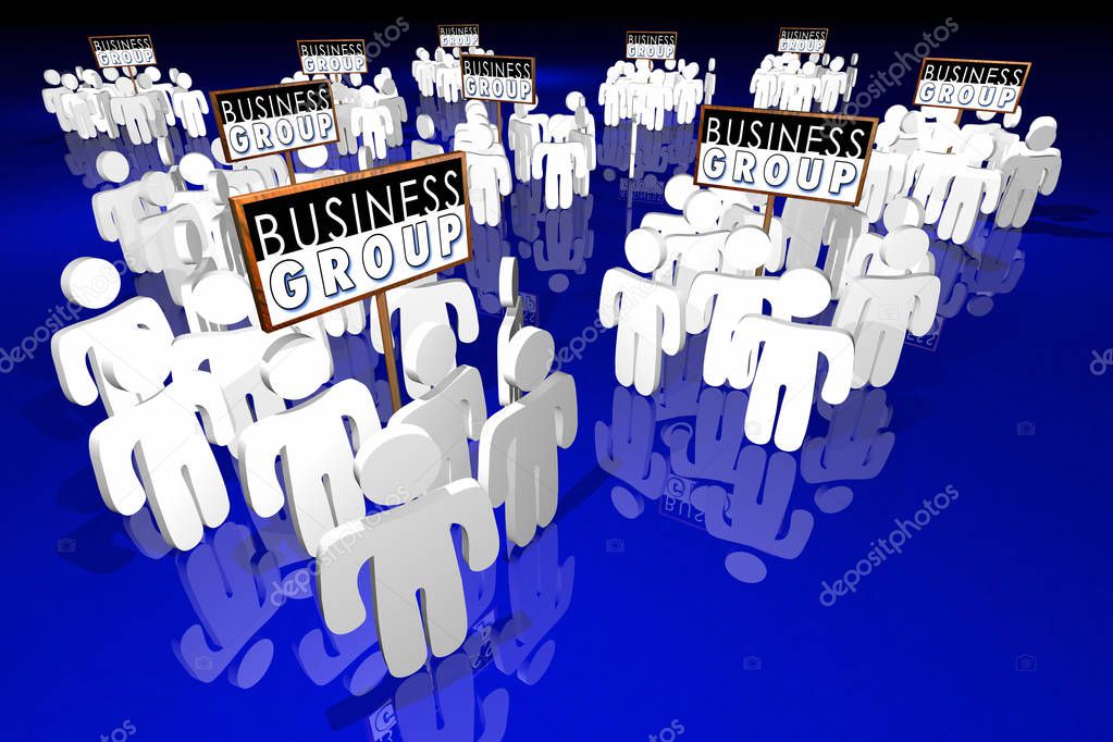 Business Groups People Working Teams  