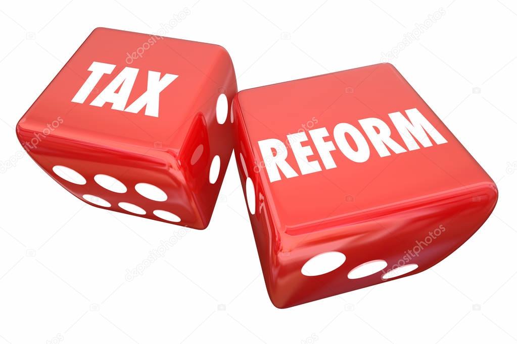 Tax Reform Dice Rolling Save Money Pay Less