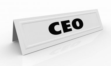 CEO'su Yönetim Kurulu Başkanı adı çadır kart toplantı hoparlör 