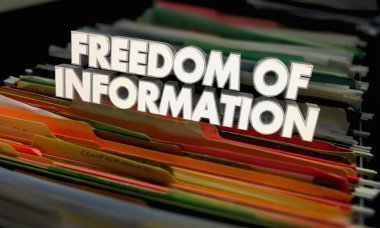 Freedom of Information 3d çizim