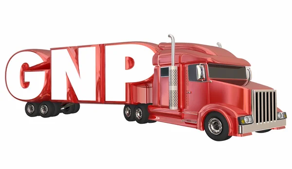 PNB en camión 3d ilustración —  Fotos de Stock