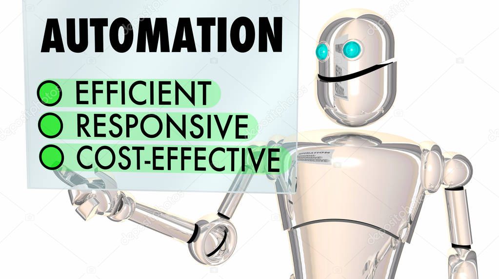 Automation Robot Improve Process Automated System 