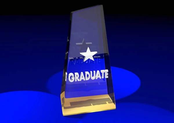Graduate prisutdelningen — Stockfoto