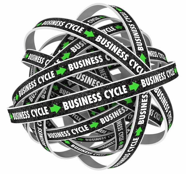 Business Cycle vooruit — Stockfoto