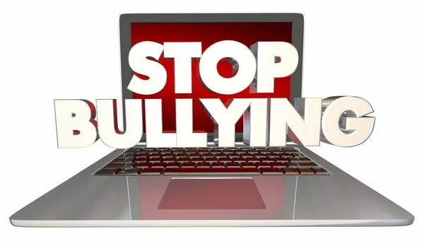 Stop Bullying Online — Stock Photo, Image