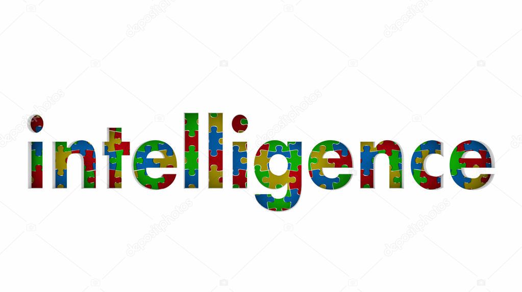 Intelligence  Puzzle Pieces 