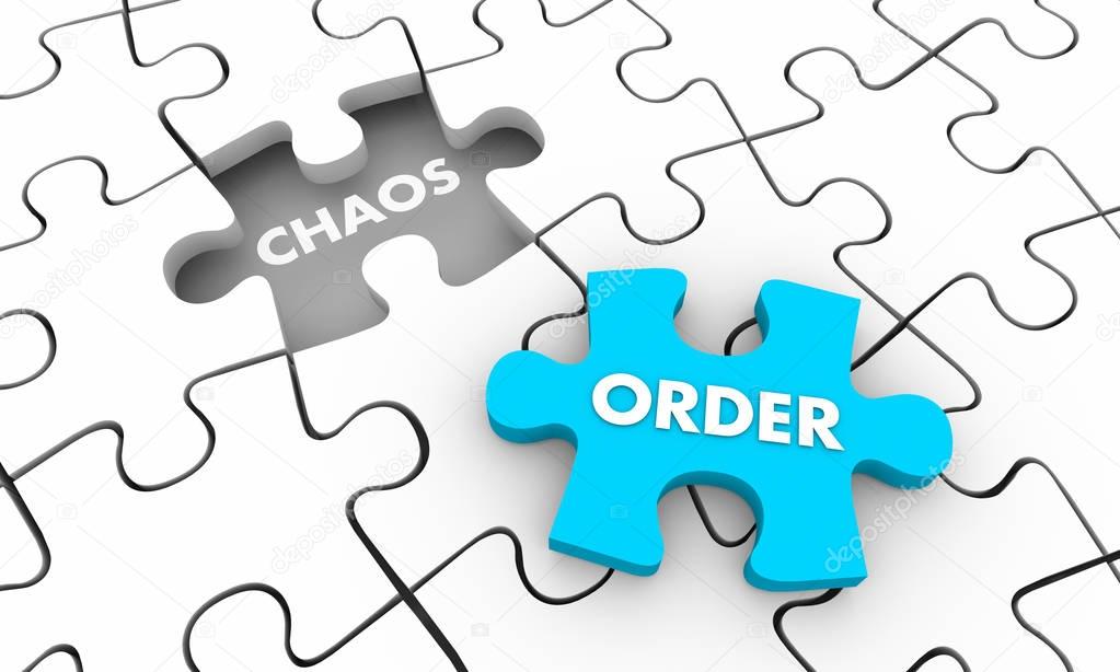 Order Vs Chaos Puzzle Piece